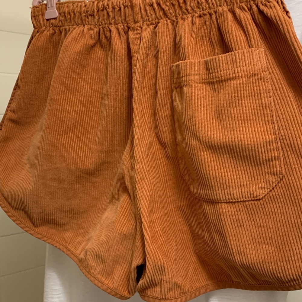 Sundry Light Brown Cord Shorts NWOT large Size 3 Dolphin 🐬 style
